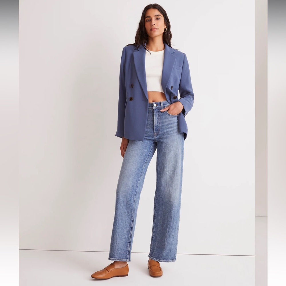 Madewell The Petite Perfect Vintage Wide Leg Jean